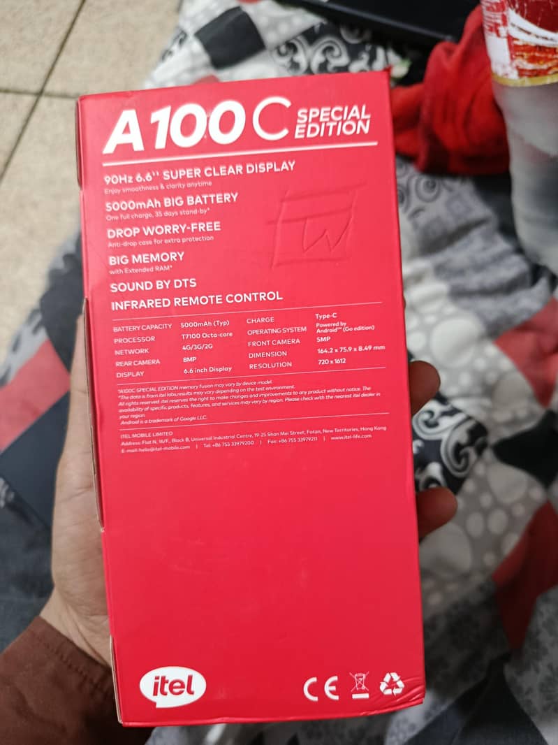 Itel A100C 4