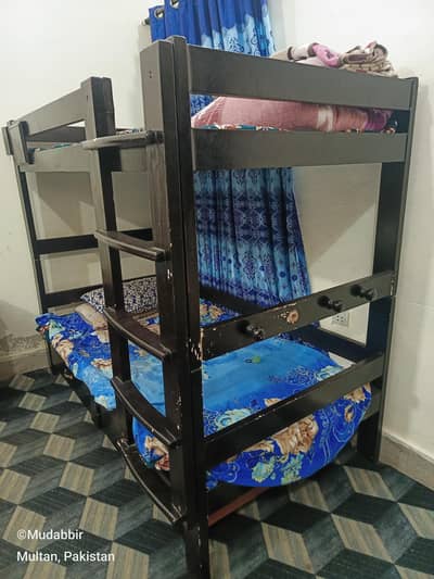 Pure Wood Bunk Bed For Sale