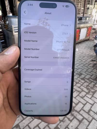 Apple iPhone 16 Pro non jv