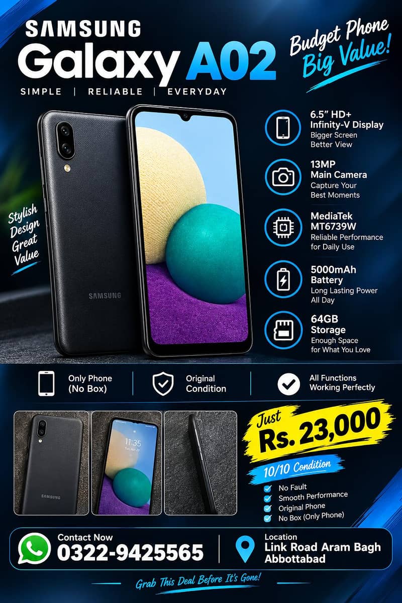Samsung Mobile A02 0