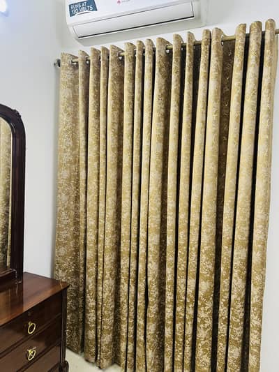 valvet fancy curtains