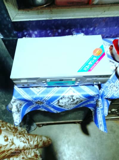 DVD and CD player