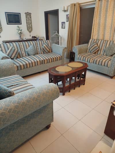 7 Seater Sofa Set with Chinioti Jaali work on Sheesham Wood