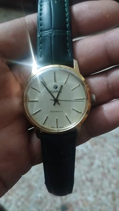 Roammer watch 1973 Old is gold