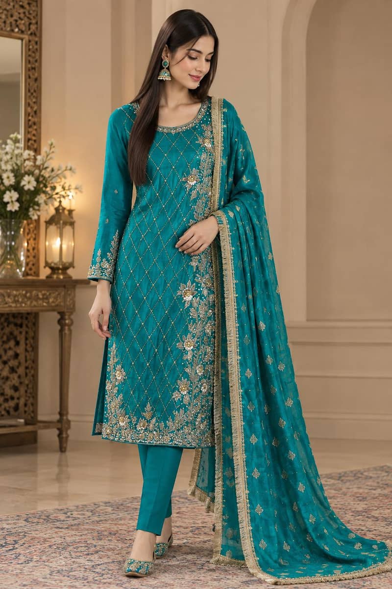 teal blue preloved 1