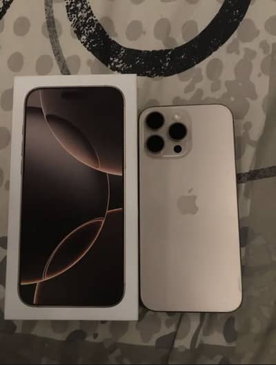 iPhone 16 Pro Max physical dual 256gb