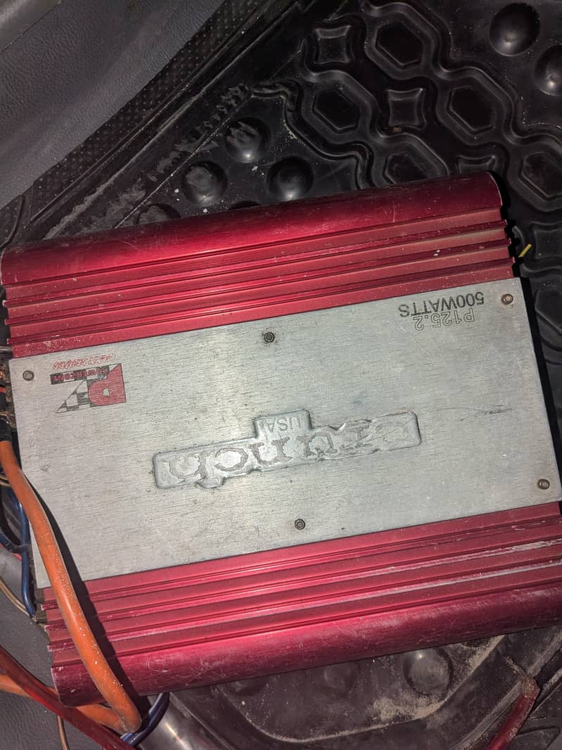 woffer with 2 amplifier 11