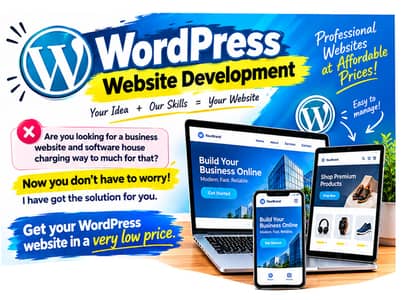WordPress Website | Starting from Rs. 15,000