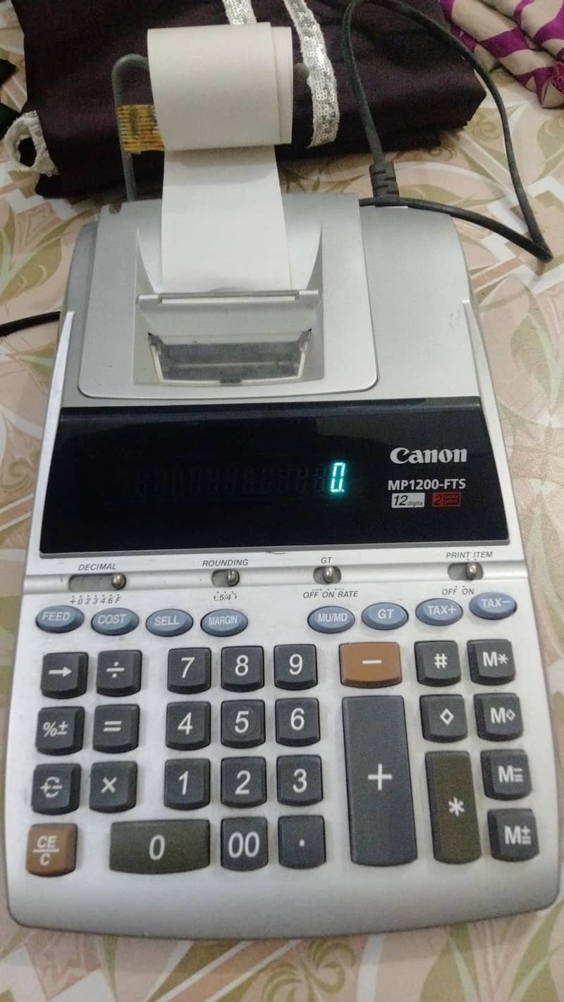 Digit desktop printer calculator machine 2