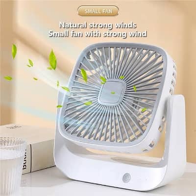 side table rechargeable fan for kids