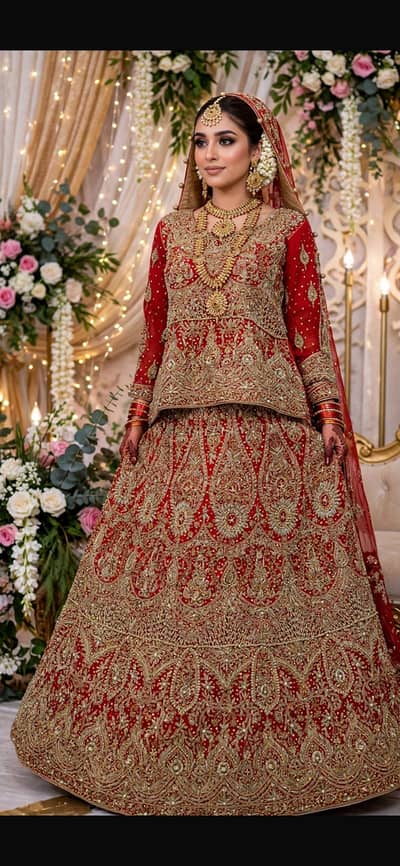 Bridal dresses/ wedding dresses/ lehnga/ maxi