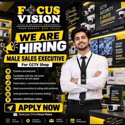 sale exctive sale person or cctv shop
