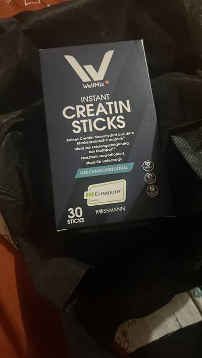 Wellmix creatine sticks 30 servings