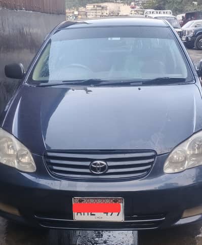 Corolla  2D saloon 2005 model