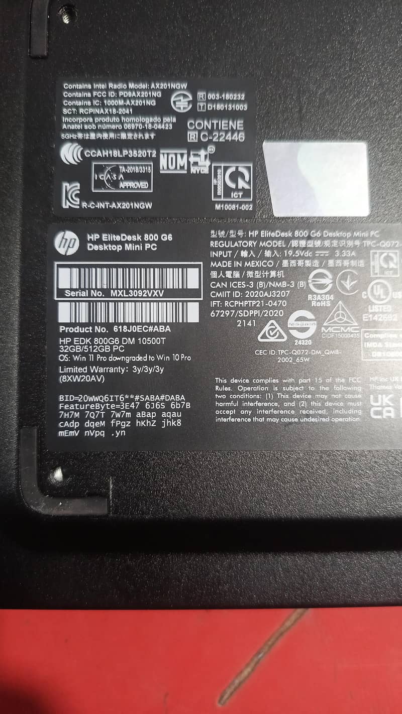 HP 10th Generation i5 10