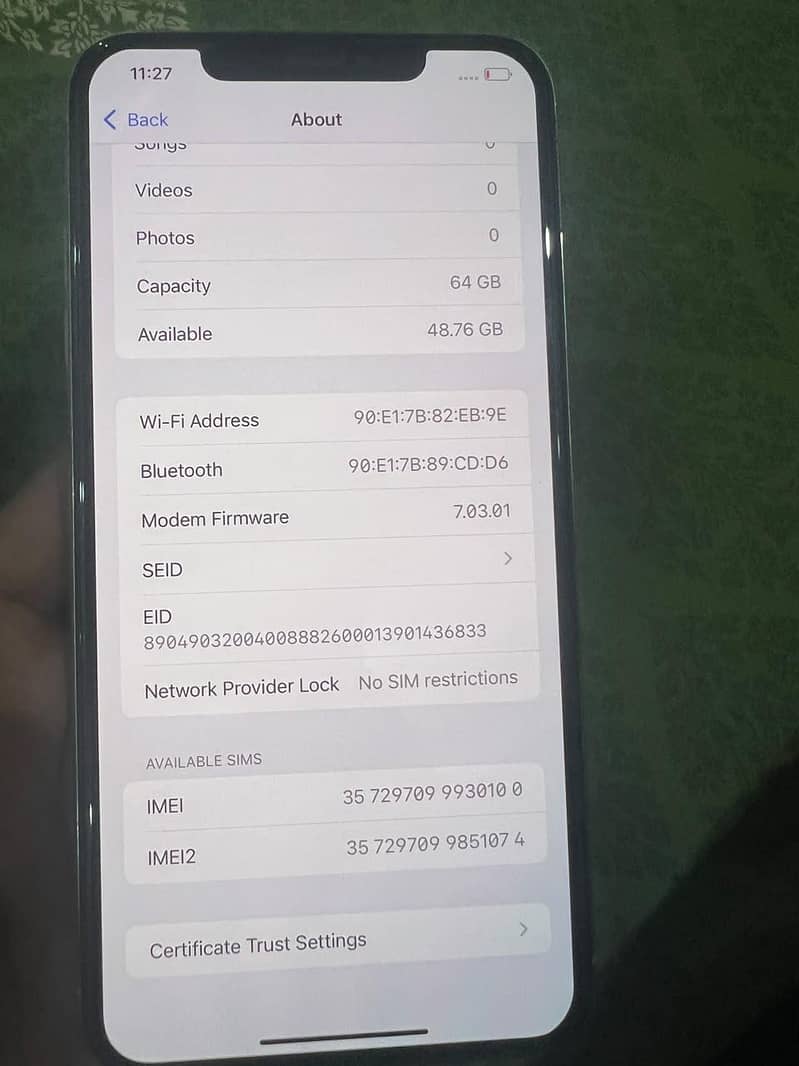 Apple iPhone XS Max 1