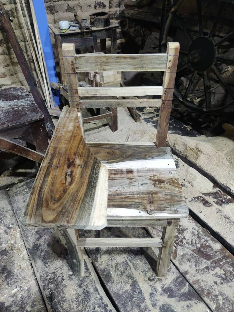 School desk bench 2