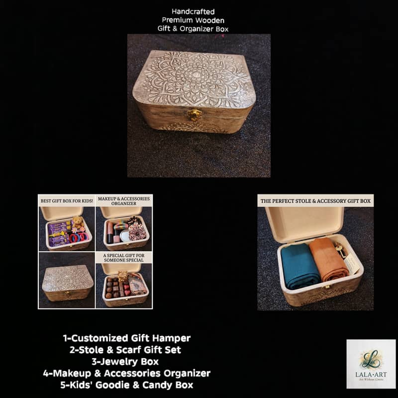 hand made unique texture art box - Other Decorations - 1120880357