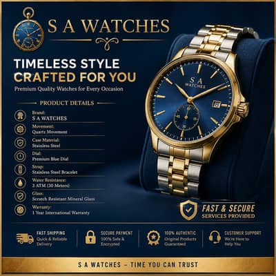 S A WATCHES