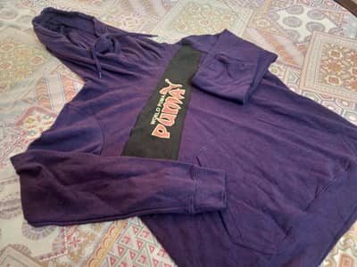 Purple Puma hoody