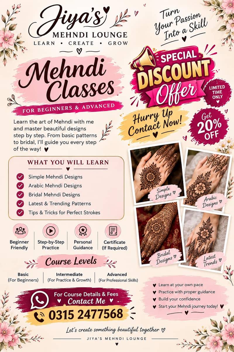 jiya mhendi expert 0