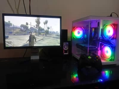 Gaming pc complete setup | i5 4th gen | 22"inch" dell monitor