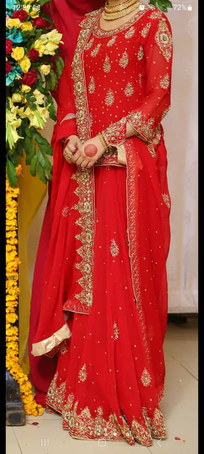 one time used Lehnga