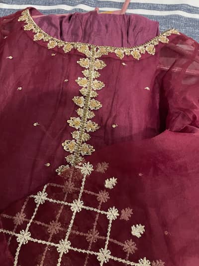 Batik 2pc fancy stitch dress