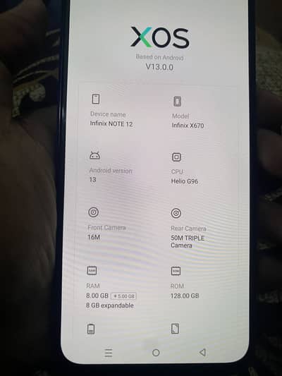 Infinix Note 12 G96