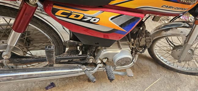 honda Cd70 sell 2025 Red color