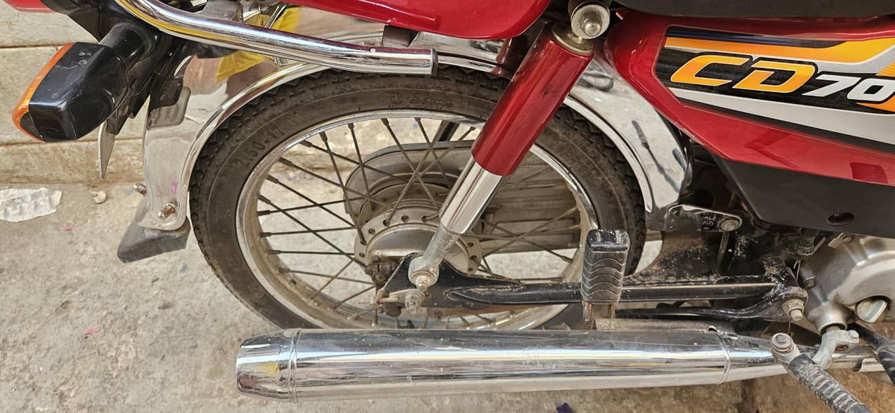honda Cd70 sell 2025 Red color - Standard Bikes - 1120880803