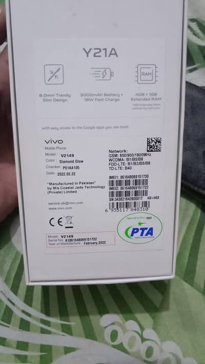 Vivo Y21A 2021