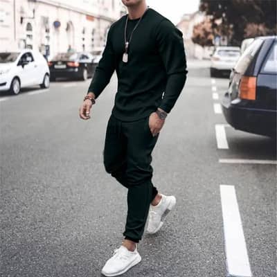 long sleeves track suit