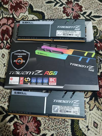 G SKILL Trident Z RGB Ram 8gbx2 16GB 3600 Mhz