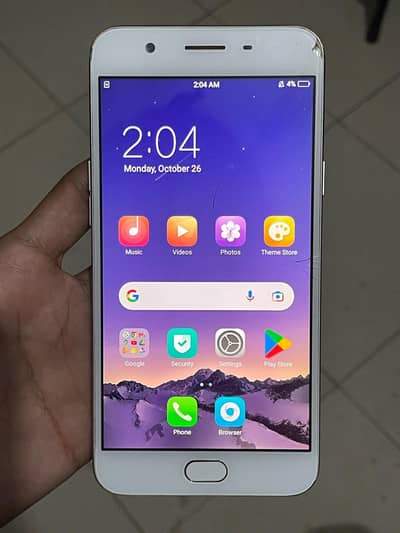 oppo F1s official PTA approved with box
