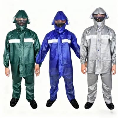 Pvc rain suit 100% water proof
