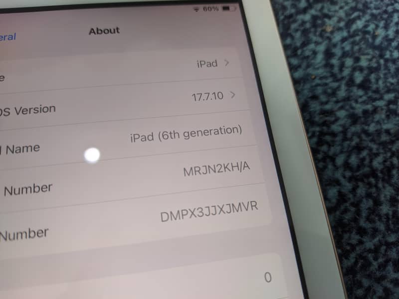 ipad 6 generation 4