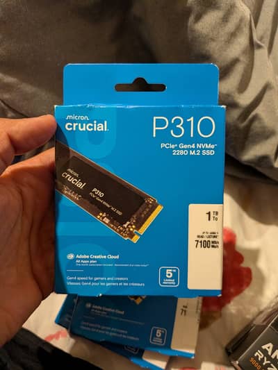 Crucial P310 1TB 2280 PCIe Gen4 3D NAND NVMe M. 2 SSD – Up to 7,100 MB
