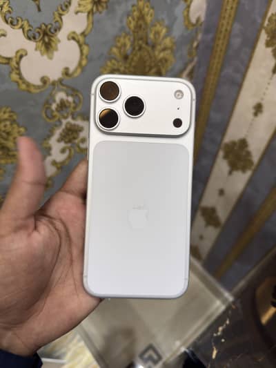 Apple iPhone 17 Pro Max PTA Approved 256 gb Sliver box pack