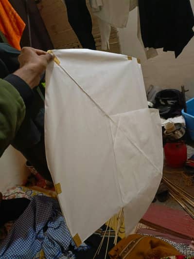 White Decorative Paper Craft - Handmade