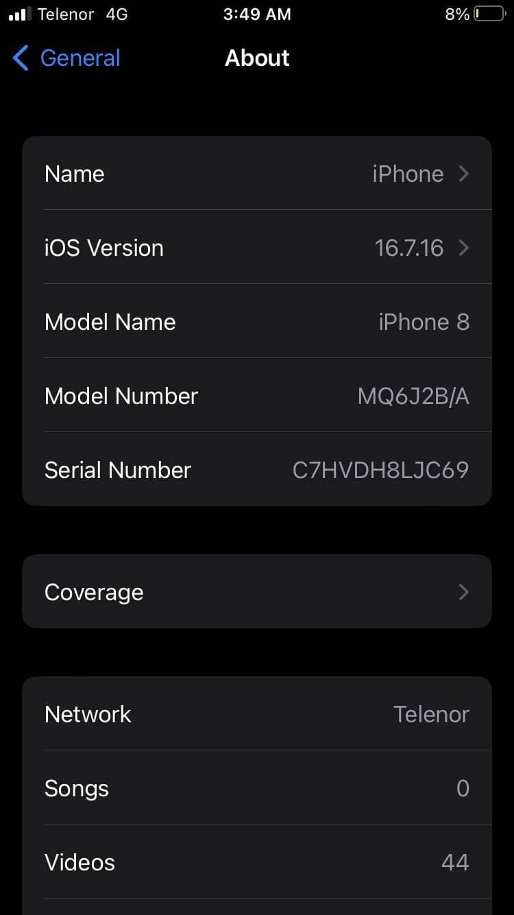 Apple iPhone 8 0