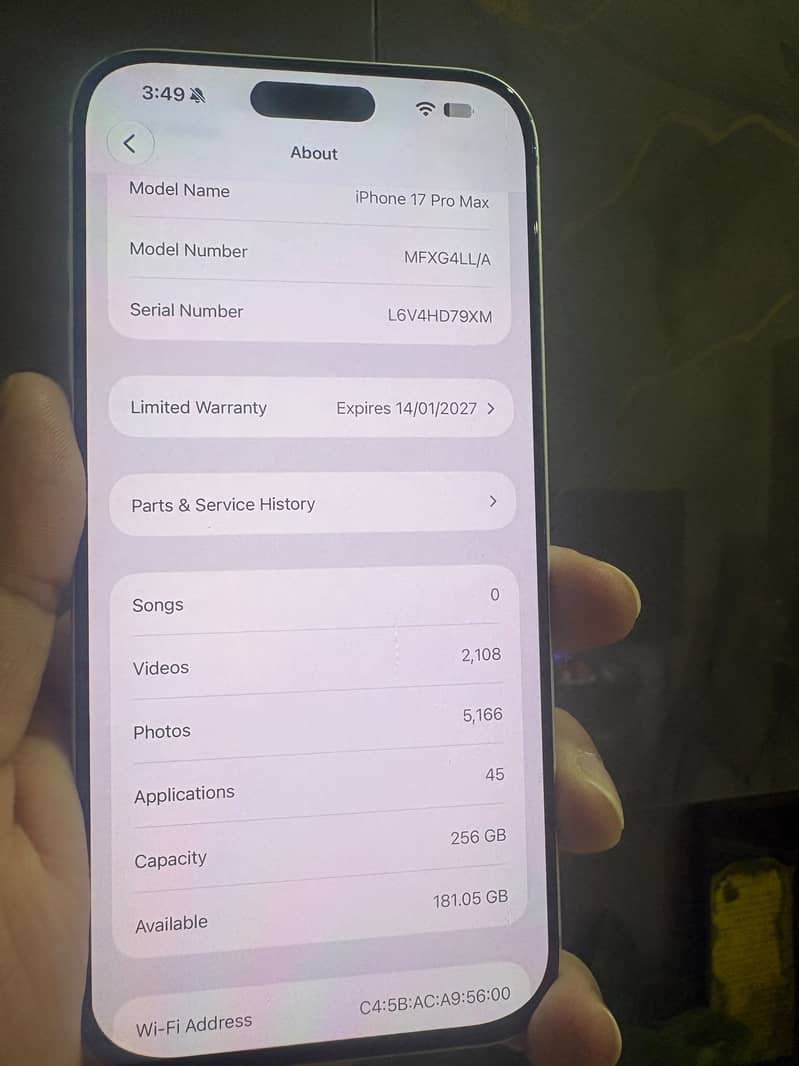 Apple iPhone 17 Pro Max JV 4