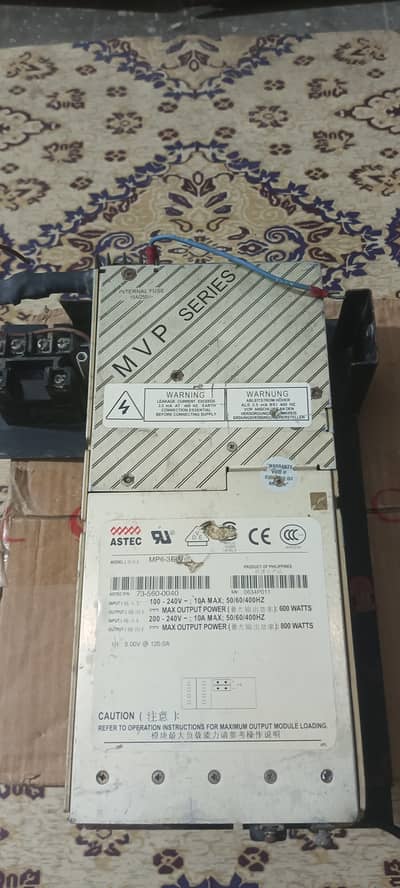 Astec MP6-3E MVP Series Industrial Power Supply 5V 120A