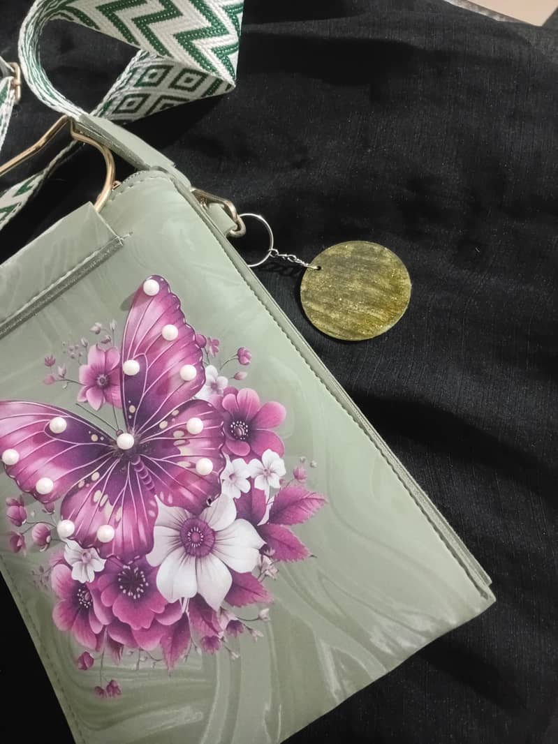 Hand painted Acrylic keychains 1