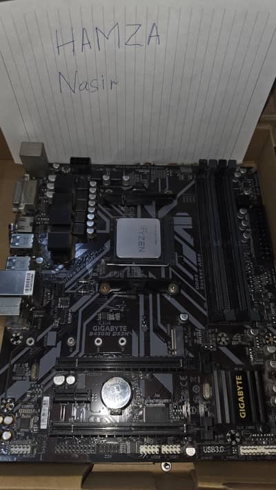 Ryzen 5 2600 + Gigabyte B450M
