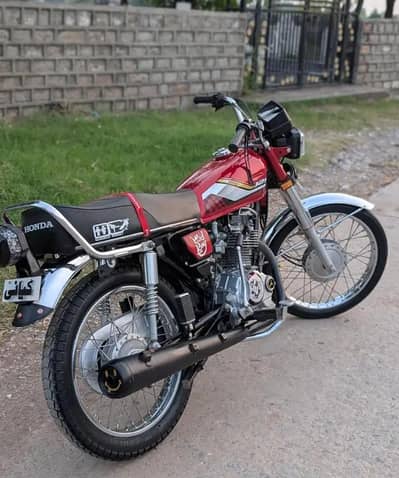 Honda Cg 125 Dubble samn bio on the spot