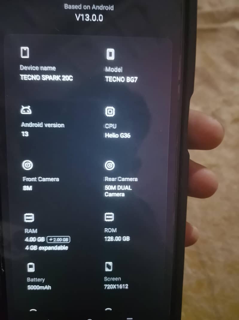 Tecno Spark 20C 1