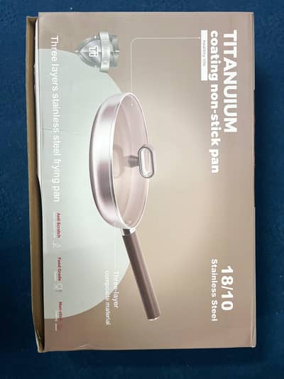 Premium Titanium Non-Stick Frying Pan