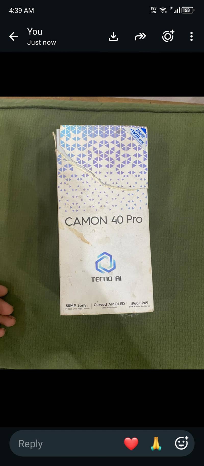 Tecno CAMON 40 pro 2