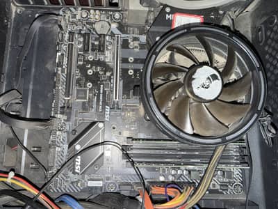 MSI B450M with Ryzen 5 3600 || New condition || No repaired warranty
